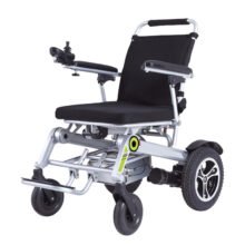 Automatic foldable electric wheelchair