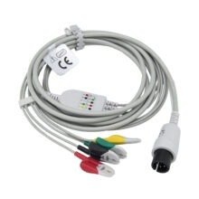 4 lead ECG cable with leadwires