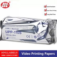 1X UPP 110S For SONY printer 110mm*20m high quality Upp 110s SONO COPATIBLE Ultrasound Thermal Paper Roll