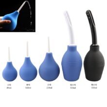 3 Types Anal Cleaner Enema Cleaning Container Vagina Cleaner Douche Enema Bulb Women Men Medical Rubber Health Hygiene Tool