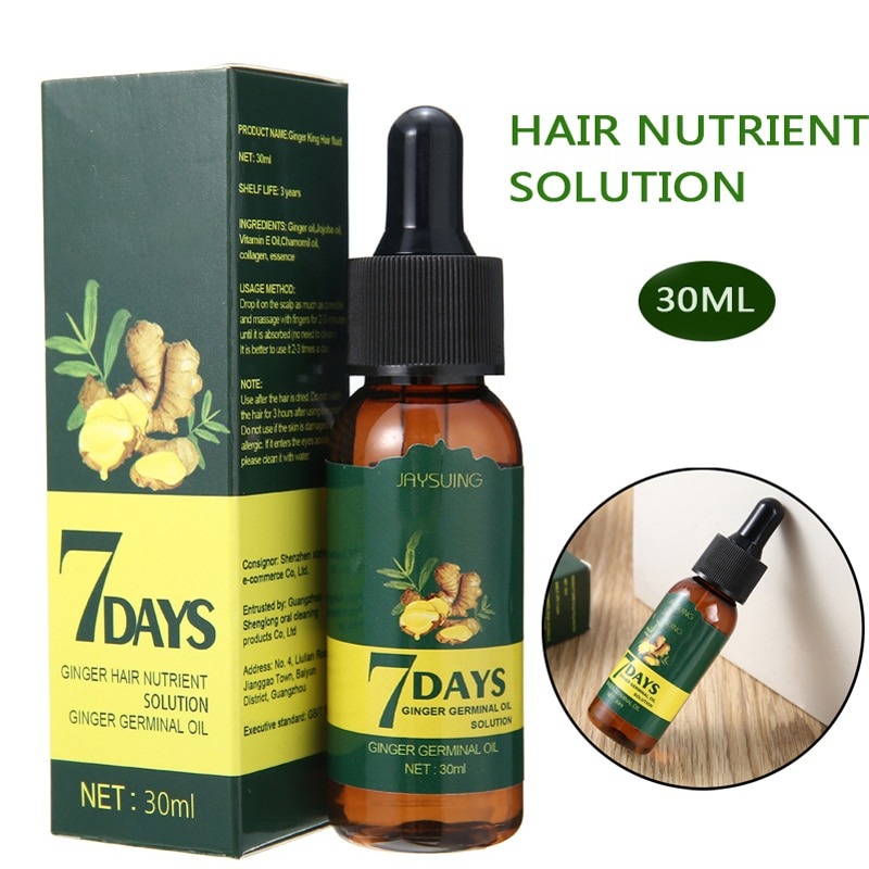 1pc Jaysuing Hair Dense Hair Liquid Strong Hair Nourishing Hair Root Growth  Thick Scalp Massage Nutrient Solution 30ml