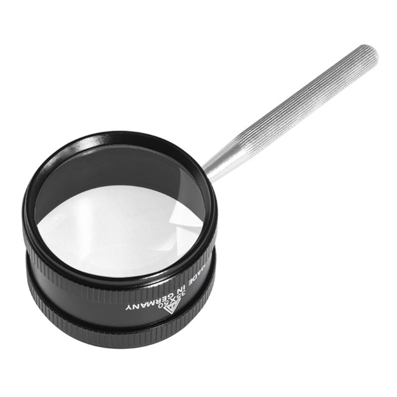 10X Magnifying Glass 90mm Large Magnifying Lens Handheld Magnifier Pocket  Folding Magnifier for Kids Seniors Observation