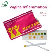 50 pcs Female self test card Vaginal PH Test Strip Kit Urine