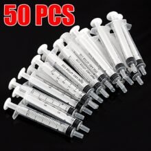 100pcs 3mL Plastic Syringe Hydroponics