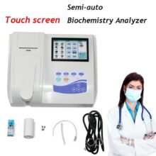 BC300 Biochemistry Analyzer Semi auto Touch Screen Semi auto Machine Analyzer Blood Glucose Body Fluid Tester+Printer|