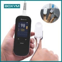 Medical Handheld Pulse Oximeter Portable Rechargeable blood oxygen Heart Rate Monitor For Adult Children