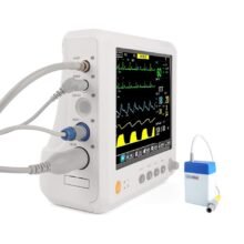 Blood Pressure SPO2 Pulse Rate Temperature Respiration ICU CCU MultiParameter Patient Monitor