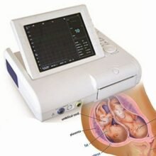 CONTEC CMS800G Fetal Doppler Ultrasound Monitor 24 Hours Recorder Prenatal Heart Rate Monitor Movement FHR TOCO FMOV twins