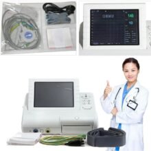 CONTECMS800G Fetal Doppler Ultrasound Monitor 24H Recorder Prenatal Heart Rate Movement FHR TOCO FMOV Single Probe Thermal Paper