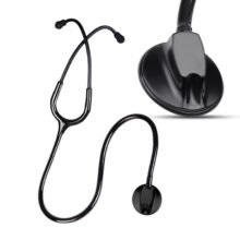 Classic Black Medical Professional Medical Heart Cardiology Doctor Stethoscope