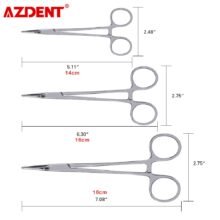 Dental Needle Holder Pliers Stainless Steel Forceps Orthodontic Tweezer Dentist Instrument