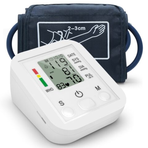 Source Electronic Digital Tensiometer Blood Pressure Monitor Arm BP Cuff  Large Size for Adults on m.