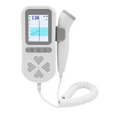 Fetal Doppler Heart Rate Monitor For Home Pregnancy Baby Heartbeat Meter Portable No Radiation 3.0MHz