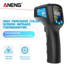 ANENG TH01B Digital infrared IR laser Temperature Sensor Gun No Contact Thermometre -50~600C Meter