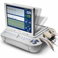 ctg machine maternal and fetal doppler monitor for TOCO,FHR,FM MSLDM002