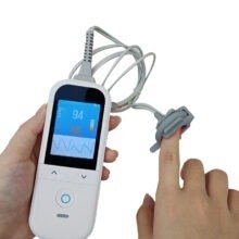 Handheld pulse oximeter