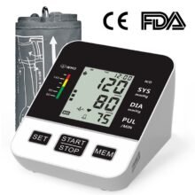 Blood Pressure Monitor Automatic Digital LCD Large Cuff Upper Arm