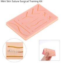 Human Traumatic Silica Gel Suture Material Skin Pad Set Medicine Practice Surgical Suture Training Kit