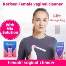 Gynecological Vaginal Douche Cleaner Peri Bottle For Postpartum Perineal Care Cleansing After Birth With Mix solution