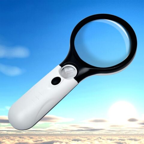 LED Light 45x Magnifying Glass - MedecExpress - Online Shopping