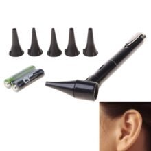 Otoscope, ophthalmoscope, medical otolaryngology, ear examination, diagnostic equipment, soft and comfortable