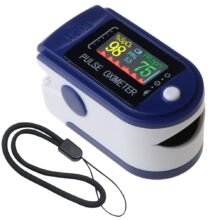 Portable Medical Digital Fingertip Pulse Oximeter