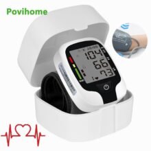 Portable Automatic Digital LCD Display Wrist Blood Pressure Monitor