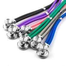 Professional Double Head Double Tube Medical Stethoscope