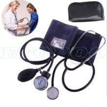 Professional Sphygmomanometer Blood Pressure Measure Device Kit Cuff Stethoscope