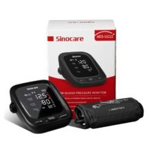 Sinocare Blood Pressure Monitor Upper Arm Automatic Digital BP Machine Pulse Heart Rate Monitor