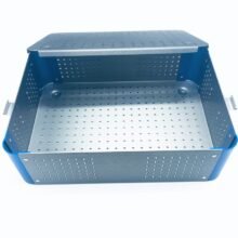 Sterilization case disinfection tray box for surgical instrument tools dental sterilizing