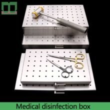 Sterilizing box for medical surgical instruments stainless steel Surgical instrument case Medical disinfection box