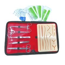 Surgical Suture Training Kit Skin Operate Scalpel Practice Model Operate Pad Needle Scissors Tool Set
