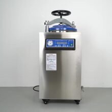 Vertical high pressure 100L autoclave sterilizer with digital display