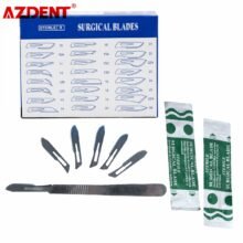 100Pcs/Box Dental Surgical Scalpel Sterilized Blades Scalpel Blades