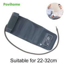 22-32cm Adult Arm Type Blood Pressure Meter Cuff Sphygmomanometer Cuff Armband Connector Monitor
