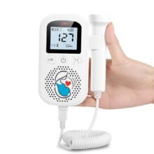 3.0MHz Home Prenatal Fetal Doppler Baby Heartbeat Monitor Baby Heart Rate Detector Sonar Doppler For Pregnant Women No Radiation
