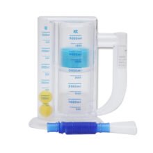 5L 3-Ball Lung Deep Breathing Trainer Exerciser Incentive Spirometer