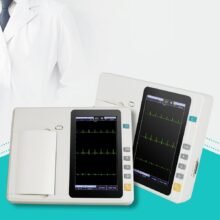 7’’ LCD Touch Screen Digital 3 Channel Electrocardiograph ECG/EKG Machine