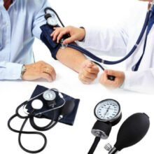 Blood Pressure Stethoscope Home Monitor Doctor Manual Cuff