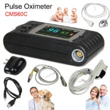 CMS60C Handheld Pulse Oximeter SPO2 Monitor Adult Infant Pediatric Neonate Probe Analyzing Software