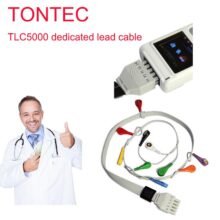 CONTEC ECG Holter TLC5000 Dedicated lead wires and ECG electrodes and ECG Cable