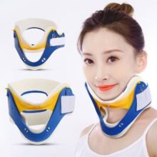 Cervical Neck Traction Neck Brace Collar Neck Shoulder Pain Relief Stretcher 4 Gears Adjiustable for Spine Drop Shipping