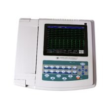 ECG1200G 8.4″ Touch Screen Digital Electrocardiograph 12 Channels 12-Leads ECG Machine EKG Monitor Printer Software