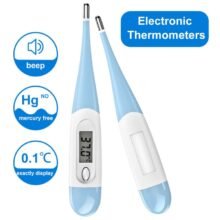 Electronic Thermometers Digital LCD Household Termometer for Kids Children Adults Temperature Measurement Easy Read