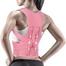 2021 Women Adjustable Upright Royal Back Shoulder Brace Support Posture Corrector Correction