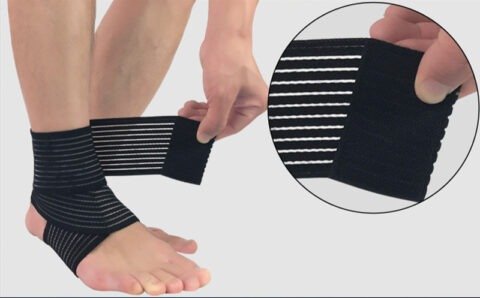 1pcs Ankle Support Brace With Side Stabilizers For Men & Women, For Sports  Injury Recovery Ankle, Strong Stabilization