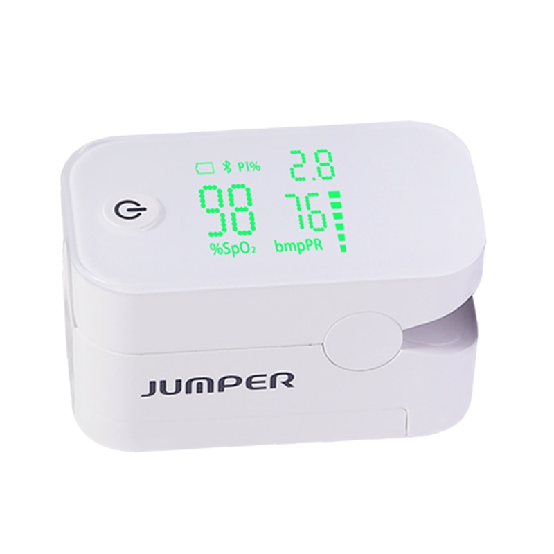 Jumper New Finger Pulse Oximeter With Bluetooth Fingertip Oximetro de pulso de dedo LED Pulse Oximeters Saturator Pulsioximetro (6)