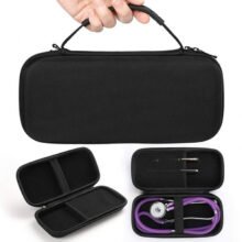 Hard Medical EVA Carrying Storage Case Bag Mesh Pocket Stethoscope