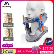 Heating Neck Collar Correction Repair Neck Cervical Traction Apparatus Moxibustion Heat Treatment Of Cervical Spine Massage